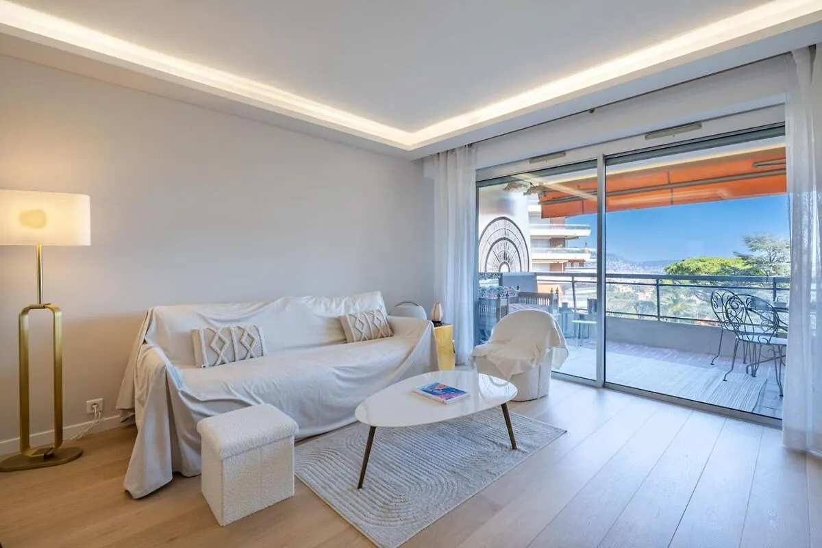 דירה ניס Panoramic Sea View Flat - Pool In The Residence