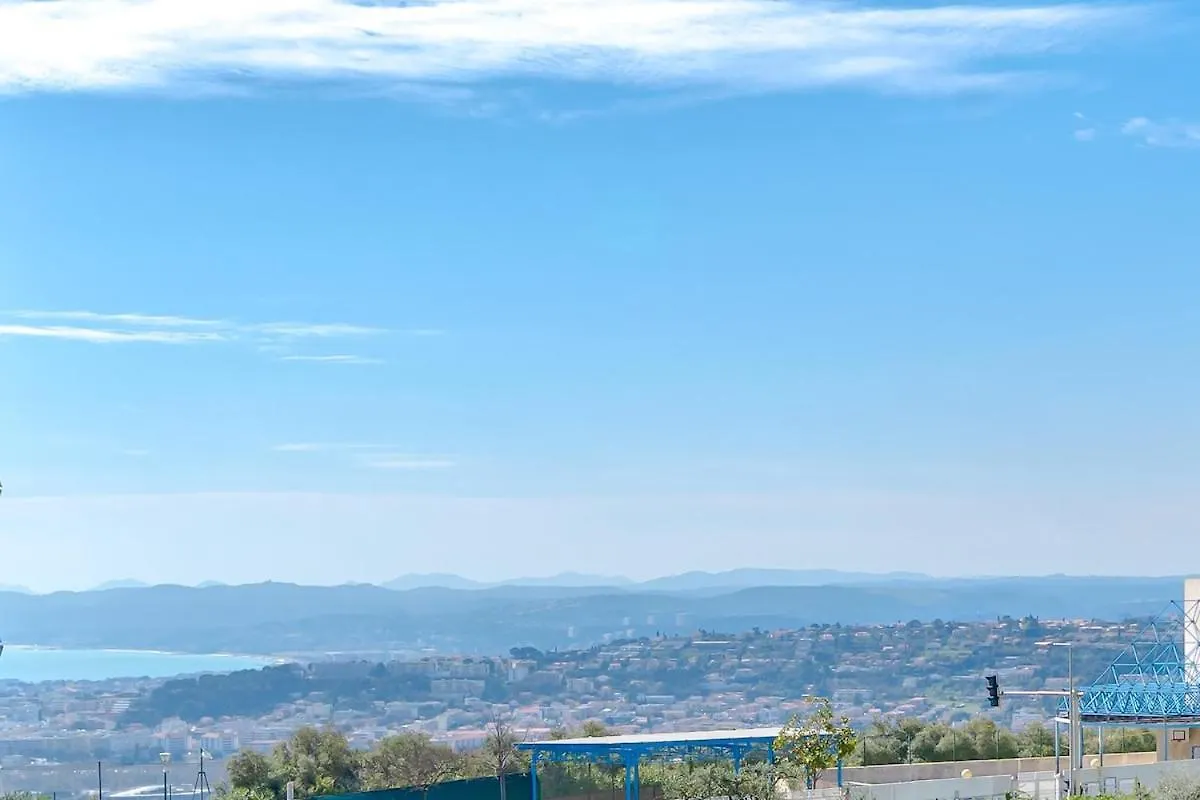 شقة Panoramic Sea View Flat - Pool In The Residence نيس فرنسا